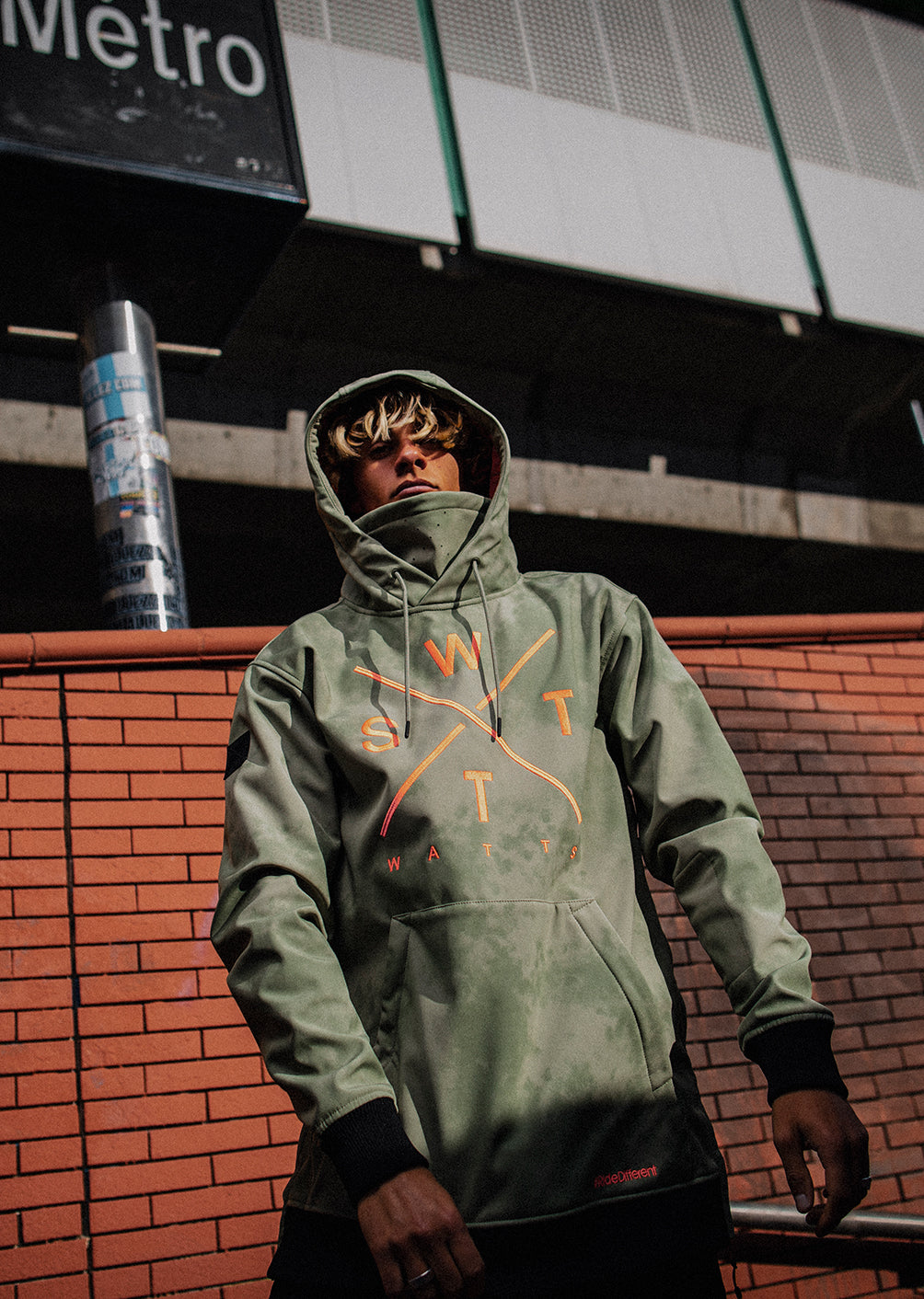 Veste Softshell Orbital - Olive Tie and Dye