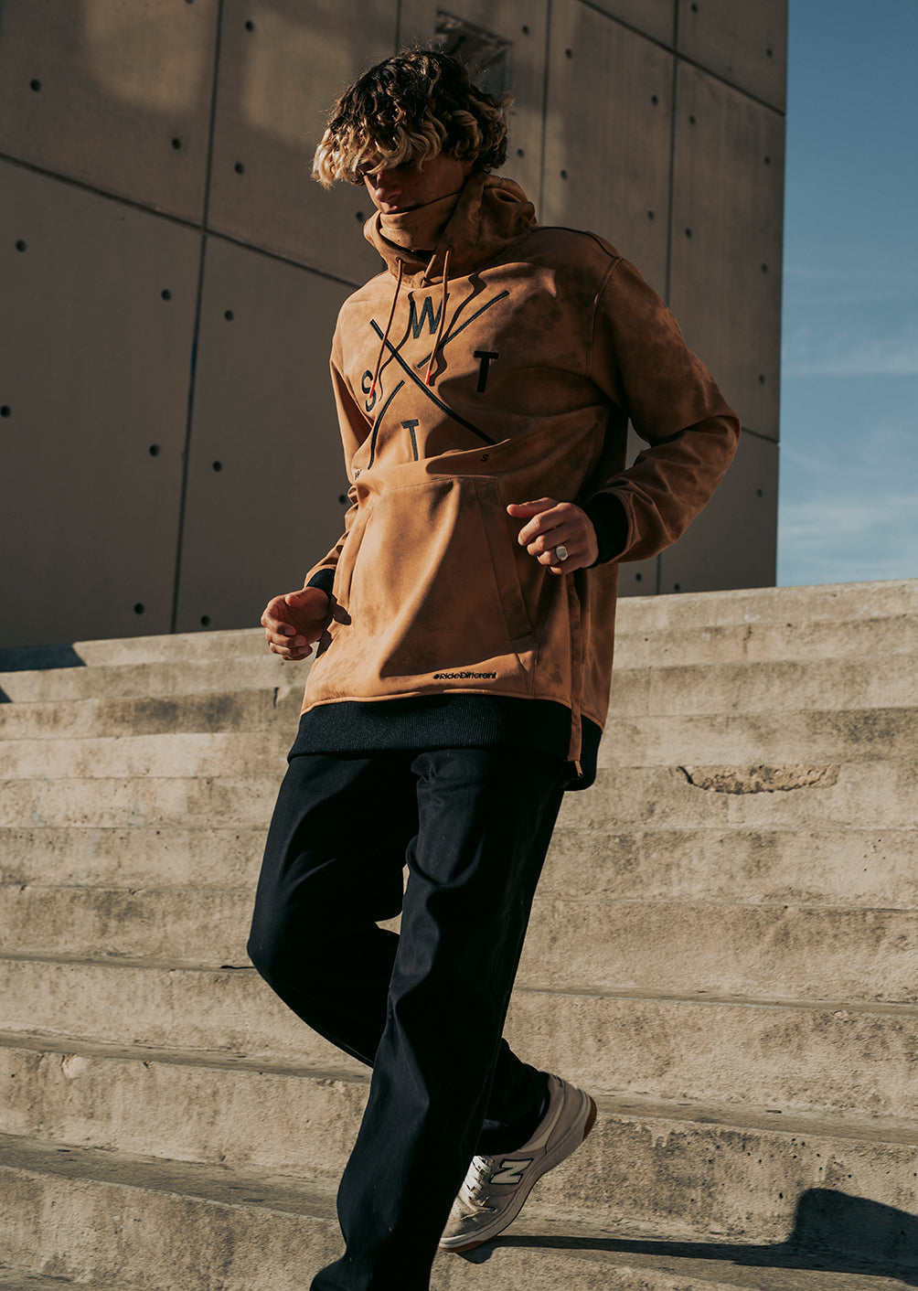 Veste Softshell Orbital - Marron Tie and Dye