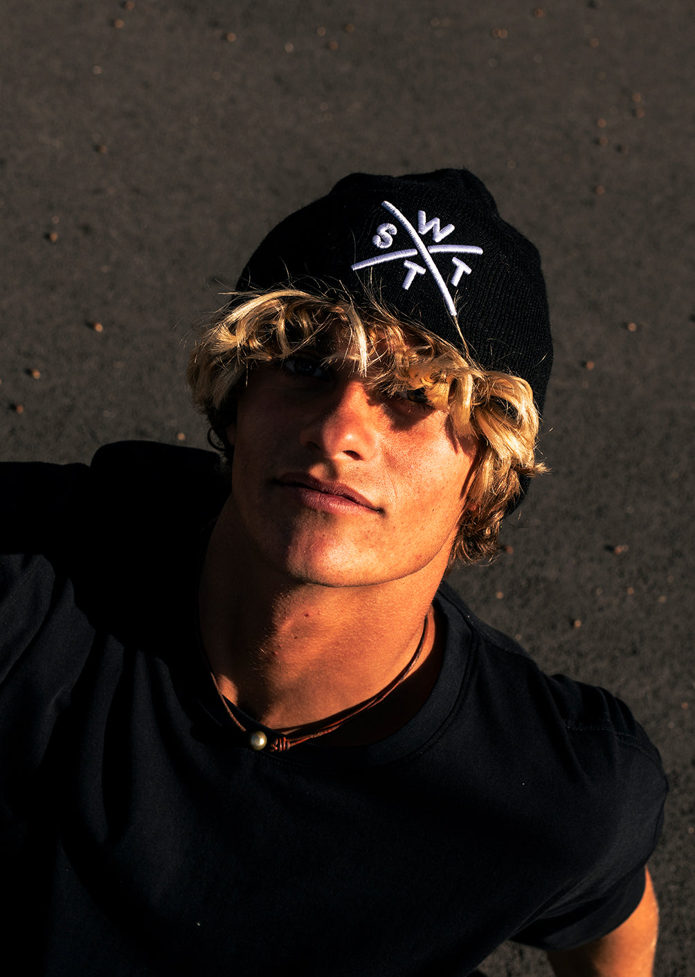 Piano Beanie - Black 