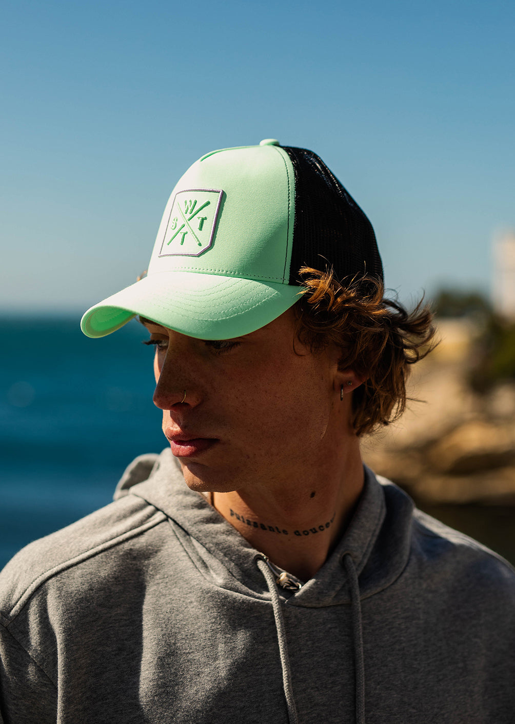 Casquette R-Miami - Vert Pastel