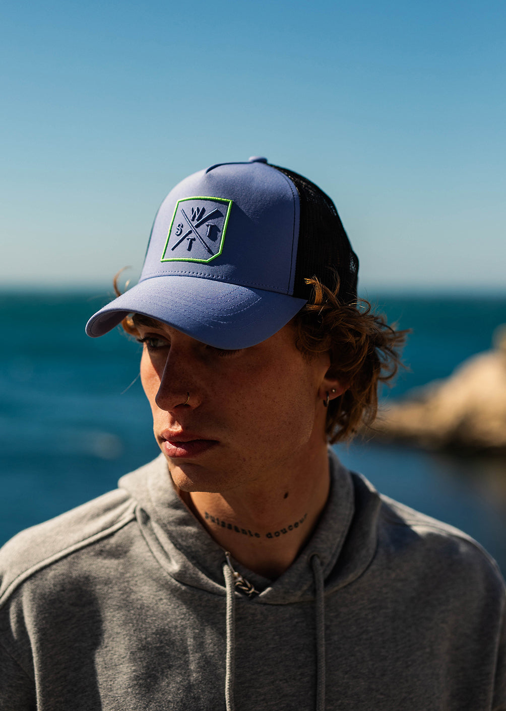 Casquette R-Miami - Bleu Denim
