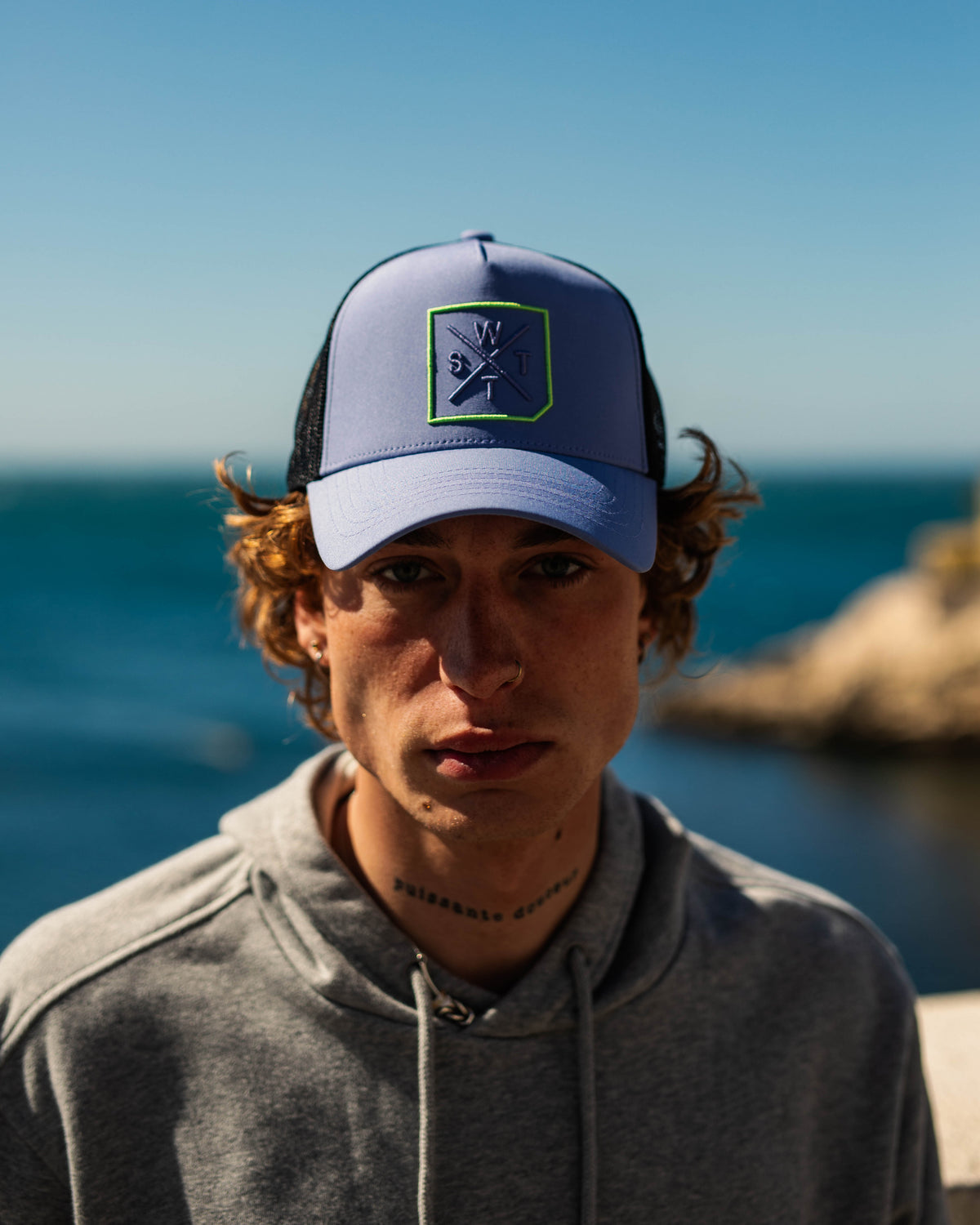 Casquette R-Miami - Bleu Denim