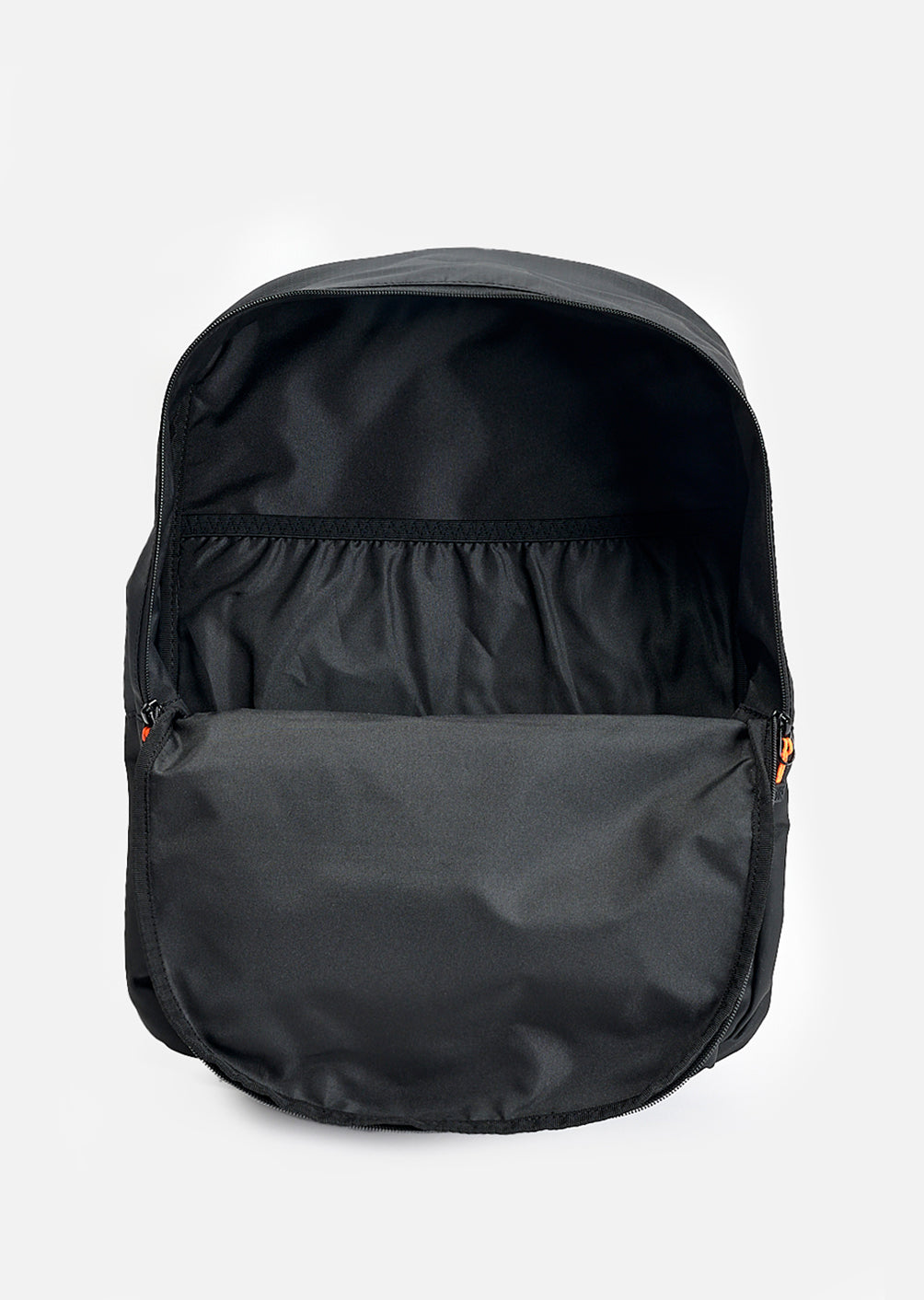 Grand sac à dos R-Pack - Noir / Orange Fluo