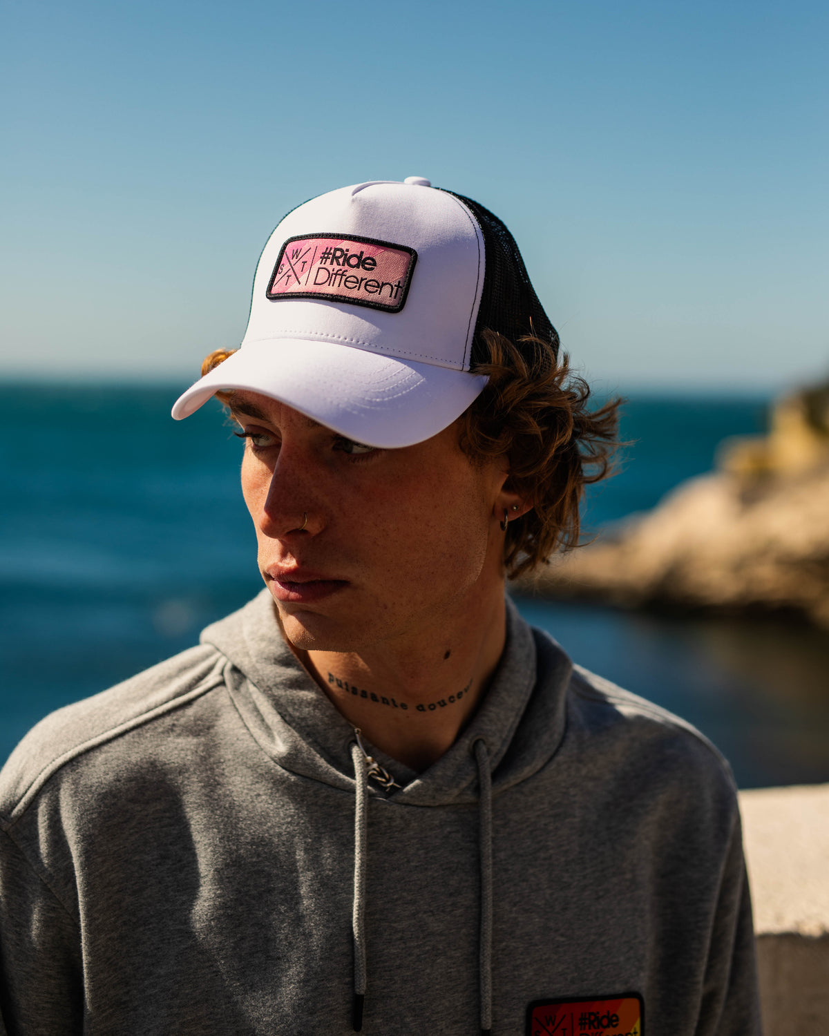 Casquette R-Rio - Blanc / Rose