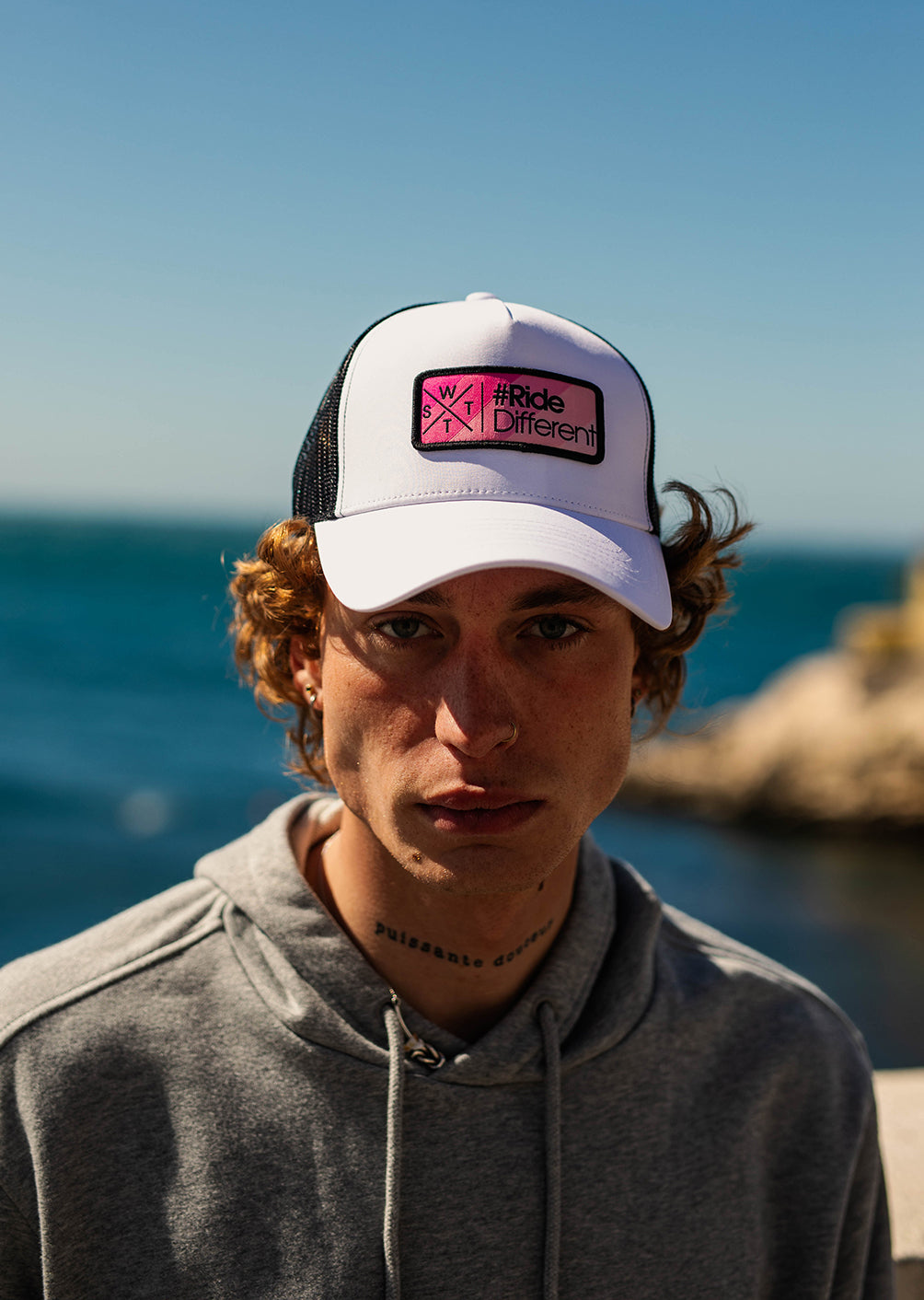Casquette R-Rio - Blanc / Rose