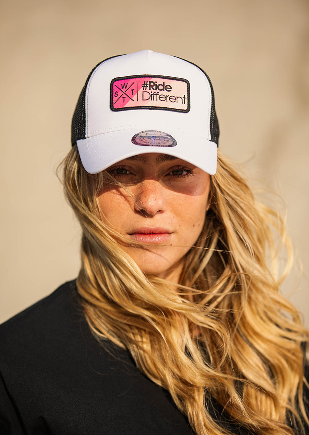 Casquette R-Rio - Blanc / Rose