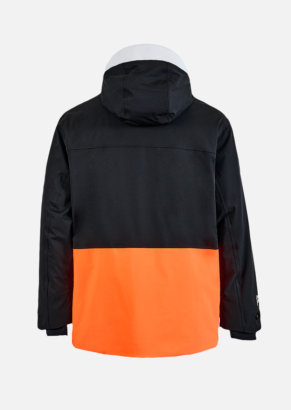 Veste de ski X-Temper junior  - Noir et Orange fluo