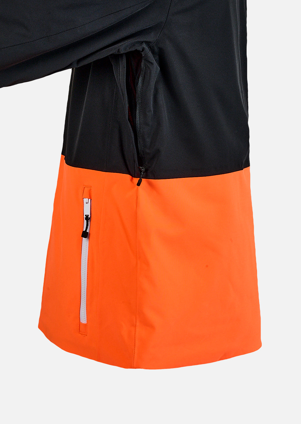Skijacke X-Temper – Schwarz und Neonorange