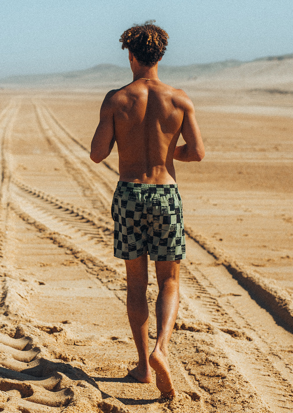 Short de bain R-Fresh - Retro Olive