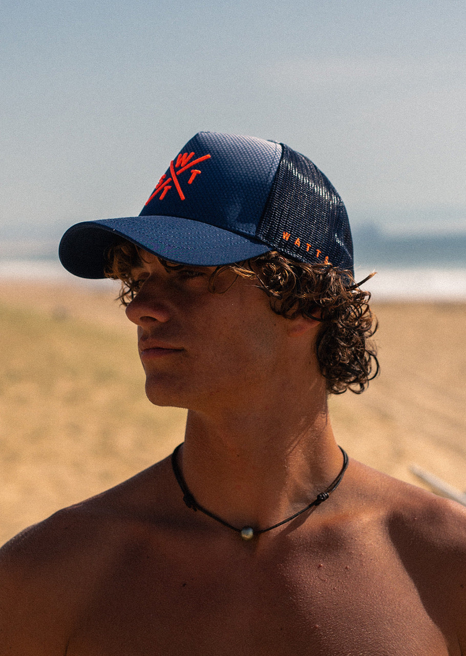 Casquette R-Tokyo - Carbon Deep Dye Ice Blue
