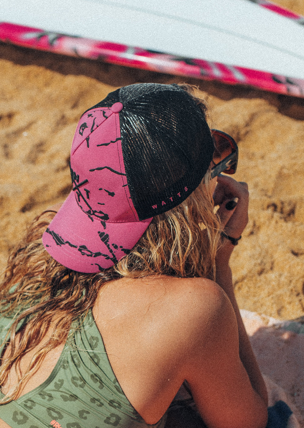 Cap R-Tribe - Minimal Camo Hot Pink