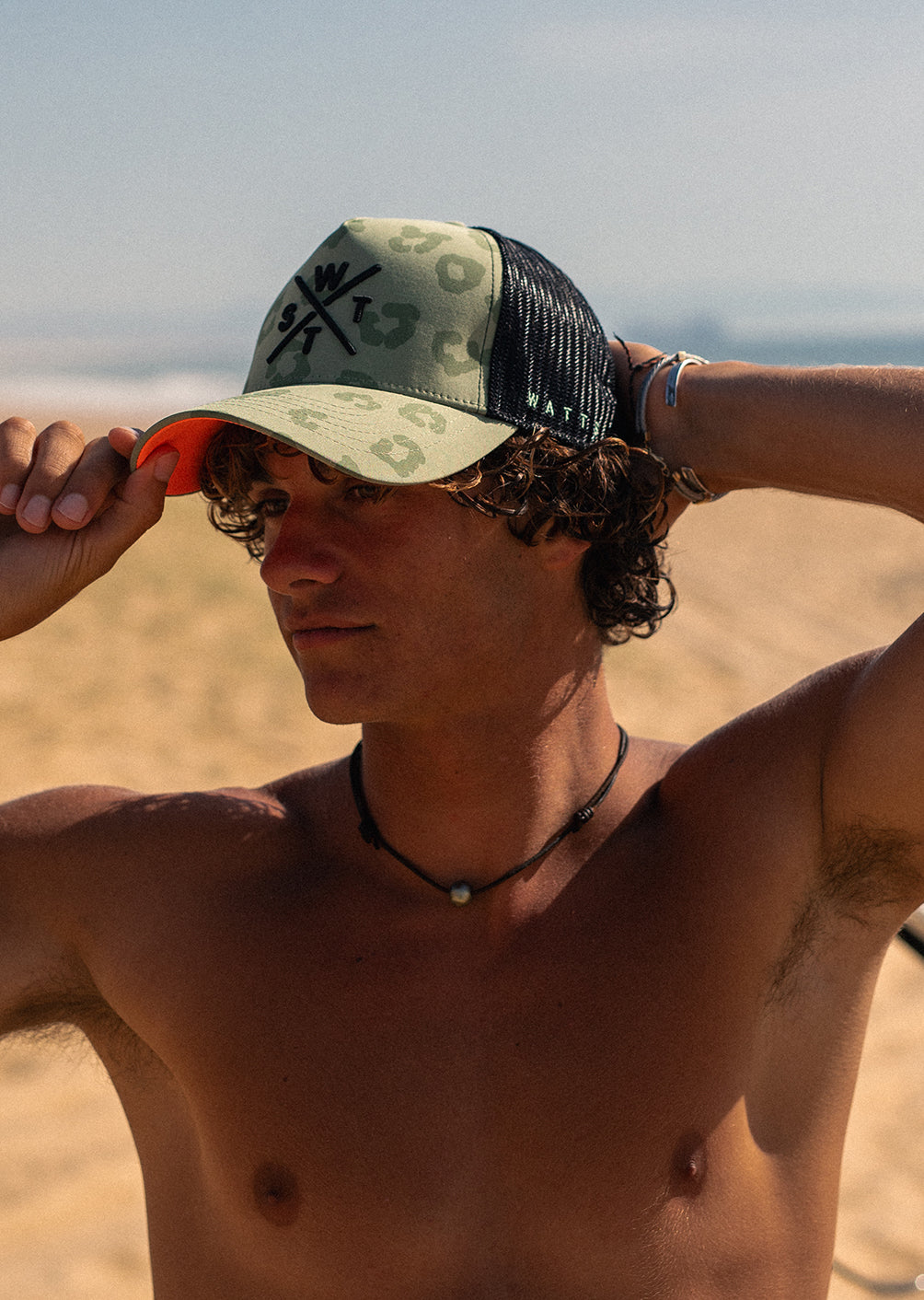Casquette R-Tribe - Leopard Olive