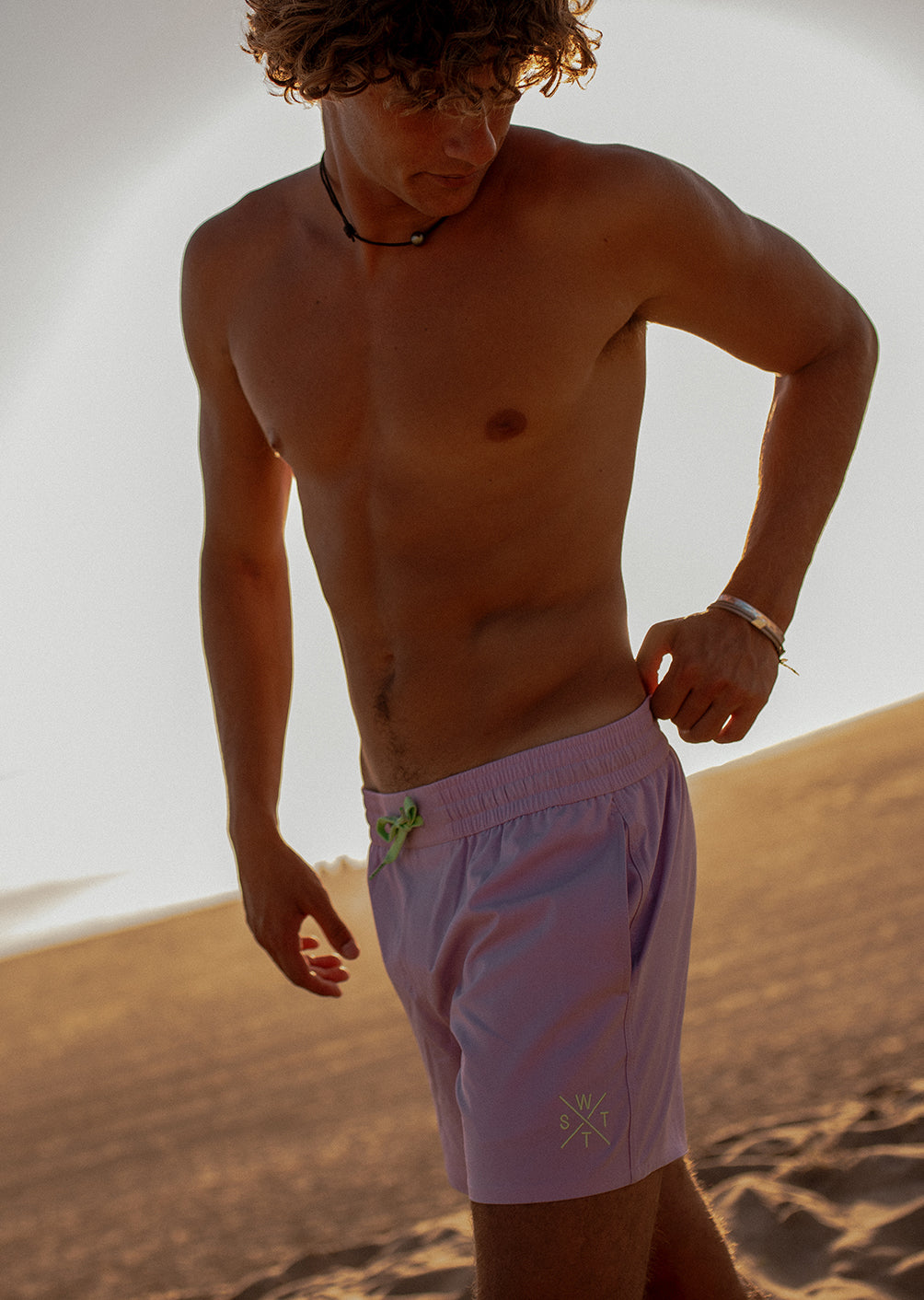 Short de bain R-Xcoolz - Lavande