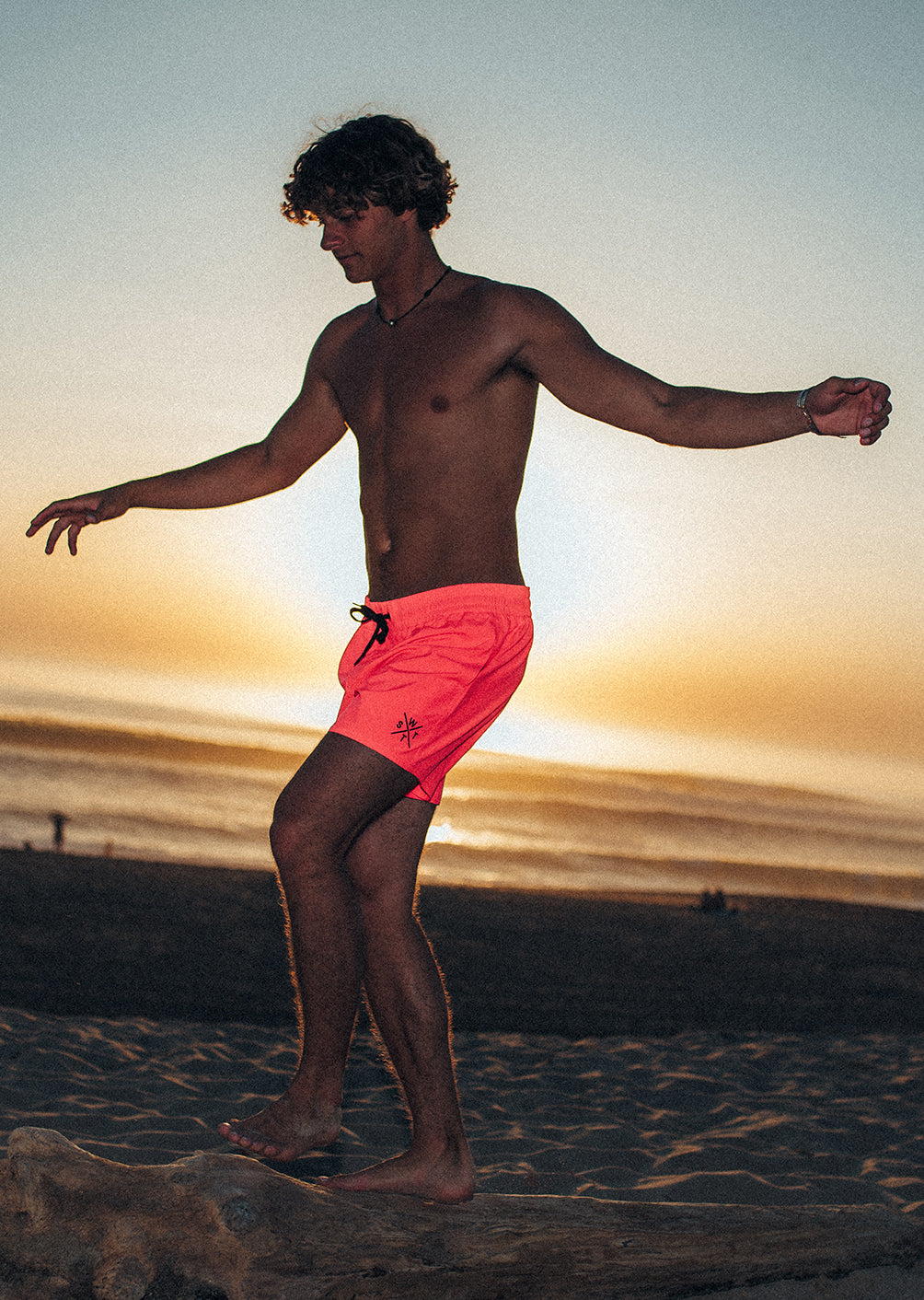 R-Xcoolz Swim Shorts - Fluorescent Pink