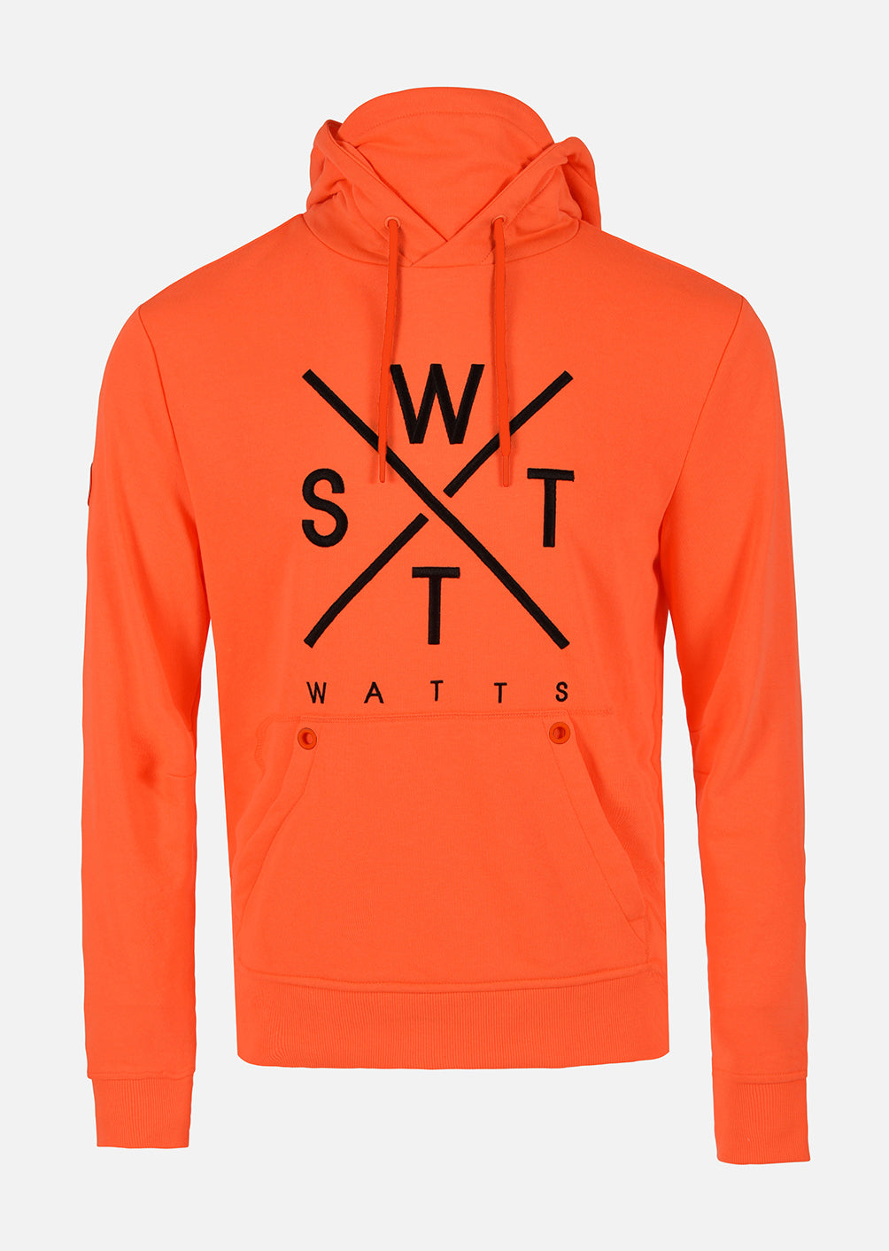 Sweat à capuche Spray Junior - Orange Fluo