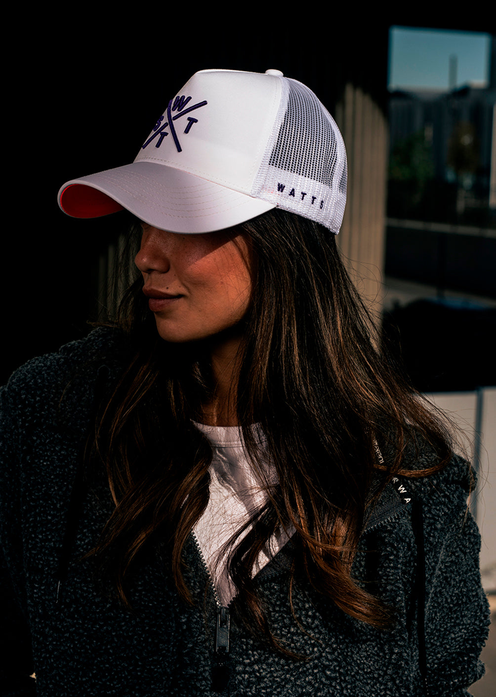 Casquette Tribe - Blanc et Violet