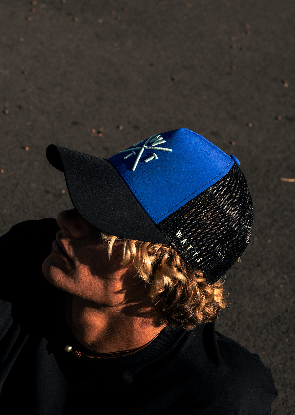 Casquette Tribe - Bleu et Vert Clair