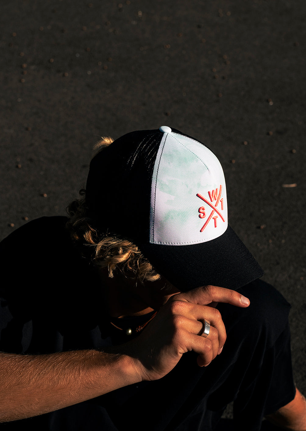 Tribe Cap - Light Green Tie and Dye