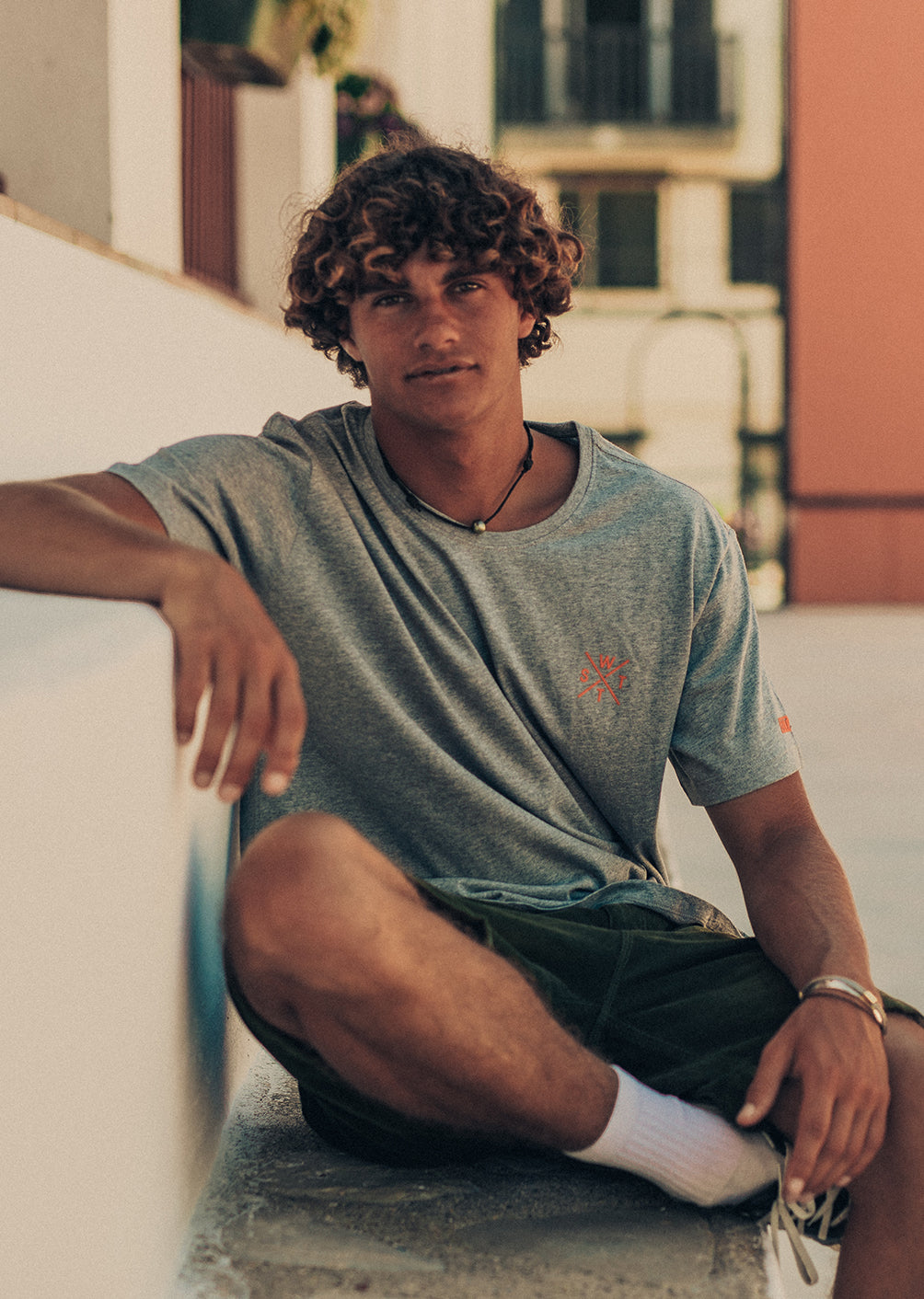 T-shirt Watts01 - Medium Misty Gray