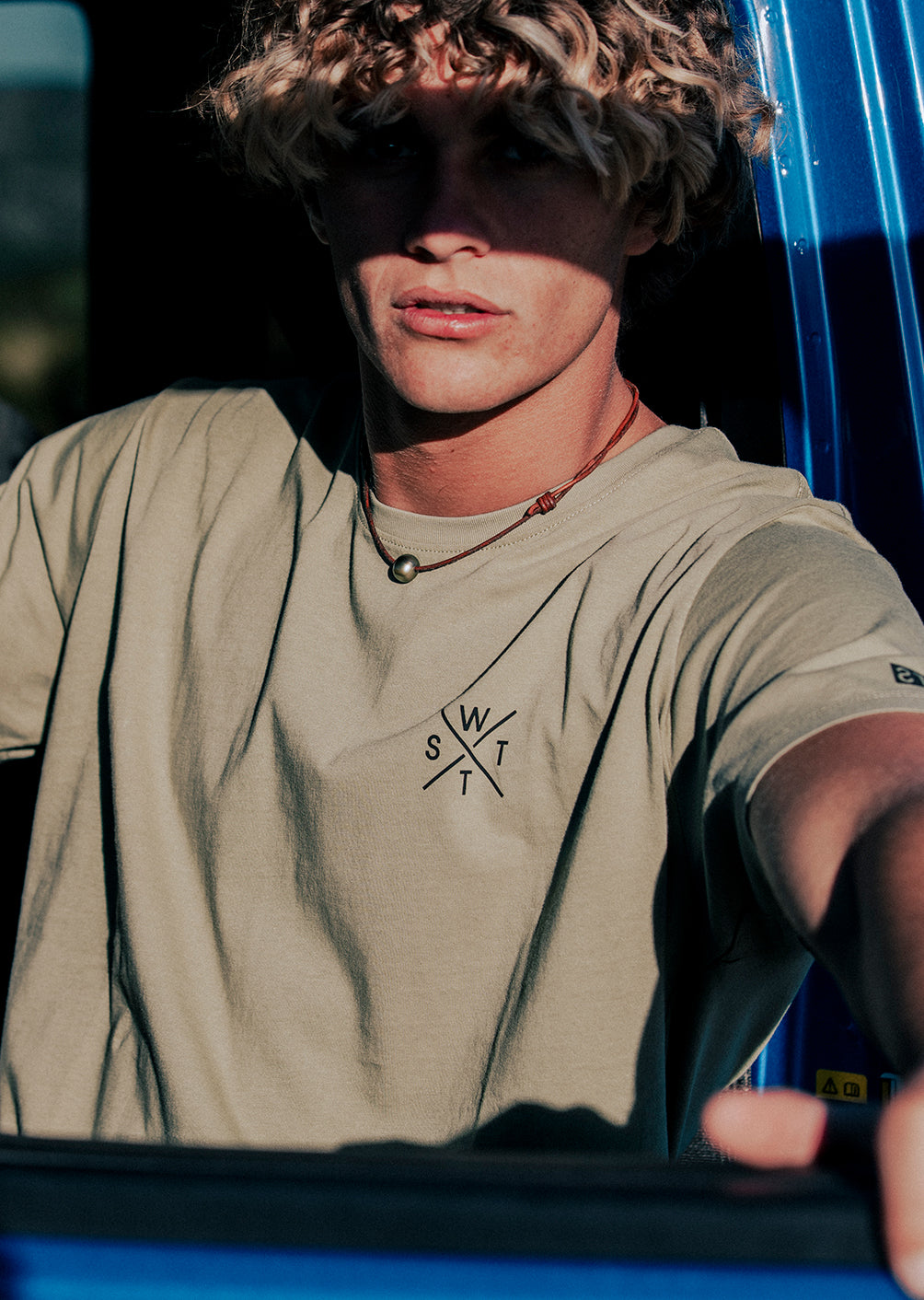T-Shirt Watts01 - Oliv