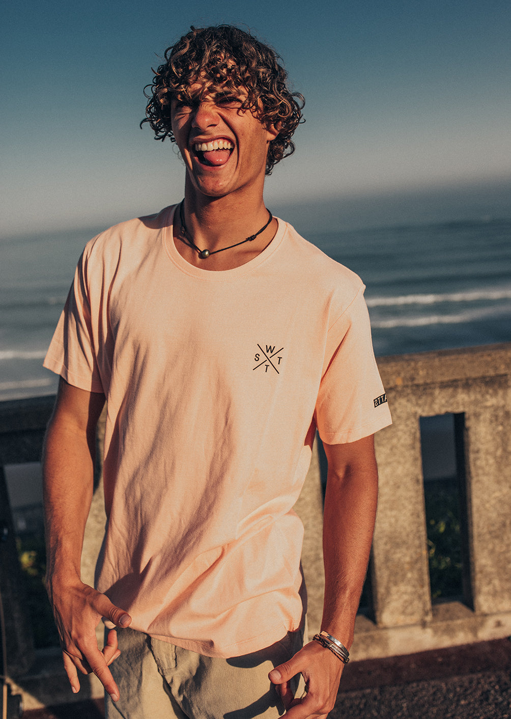 T-Shirt Watts01 - Peach