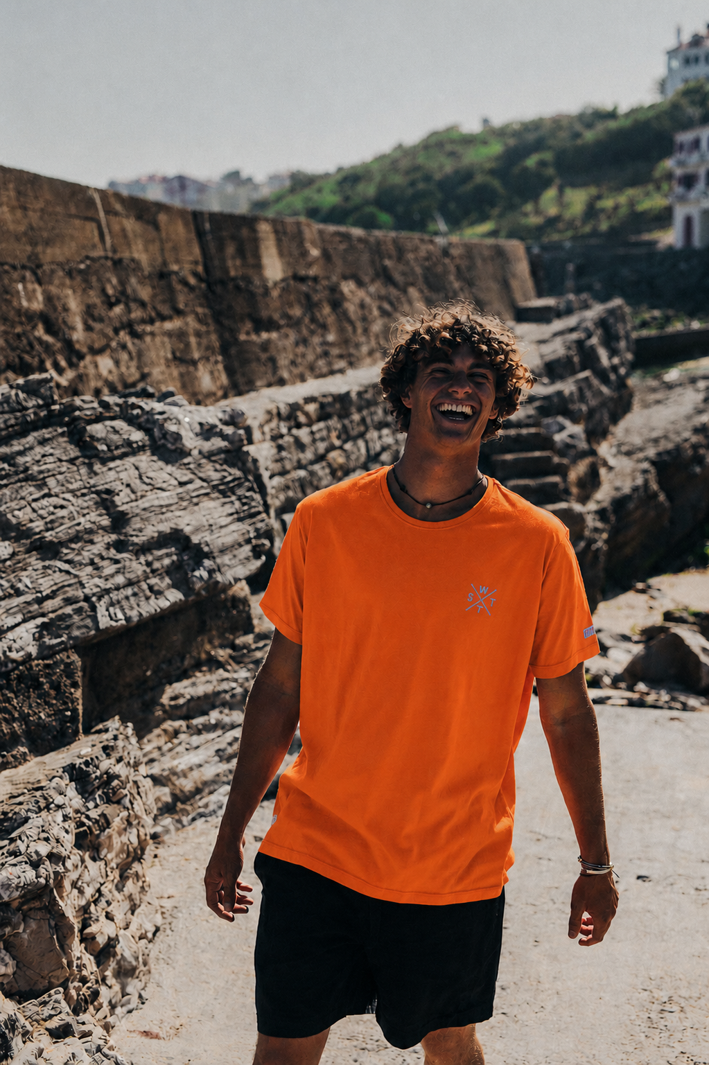 T-shirt Watts01 - Orange Corail