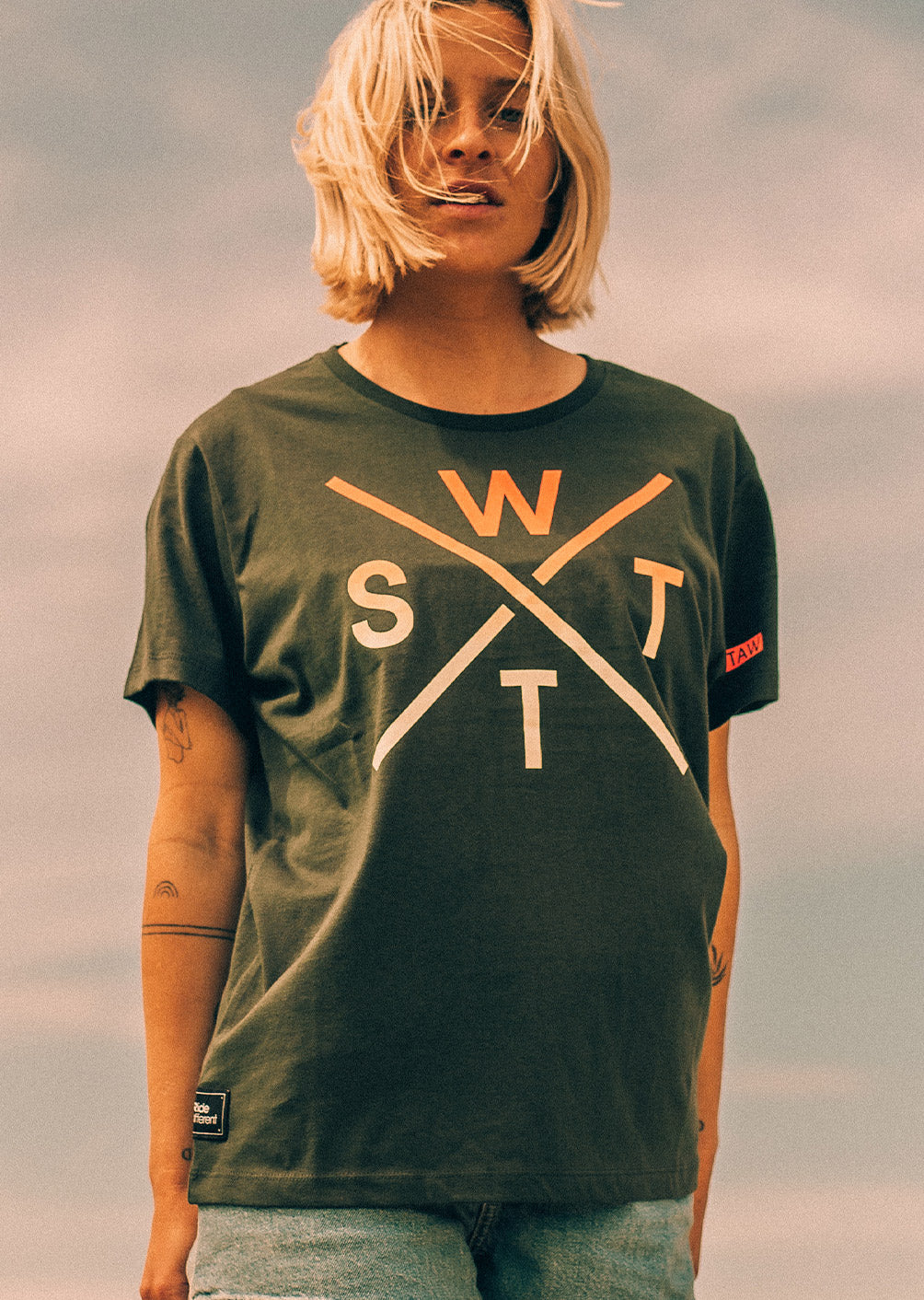 Watts03 T-shirt - Fir Green