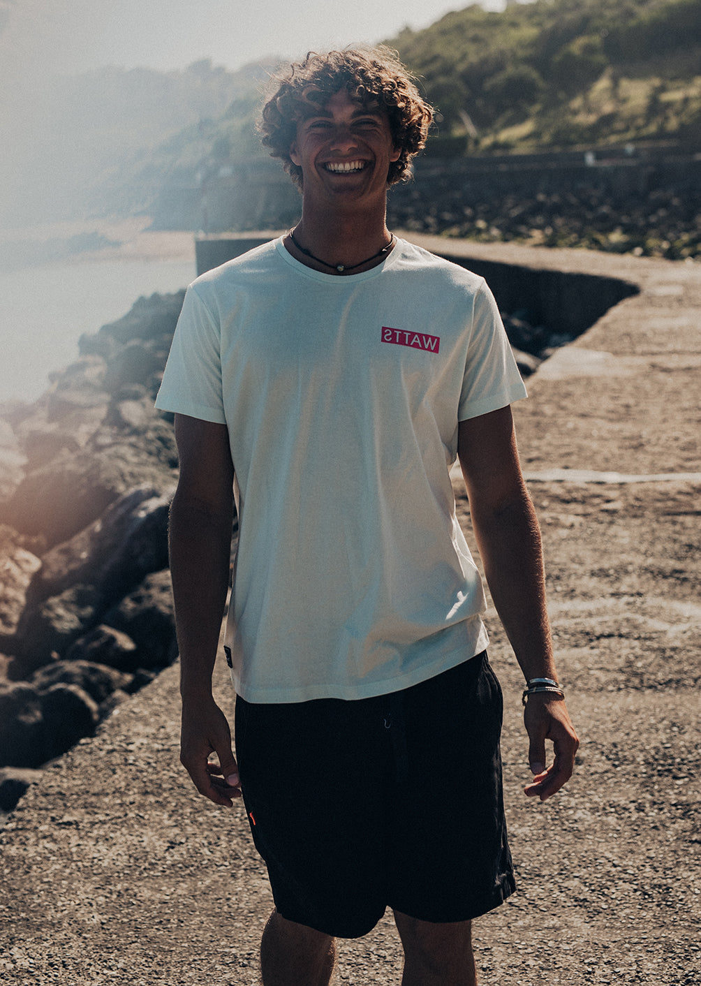 T-shirt Wattsadn - Ice Blue