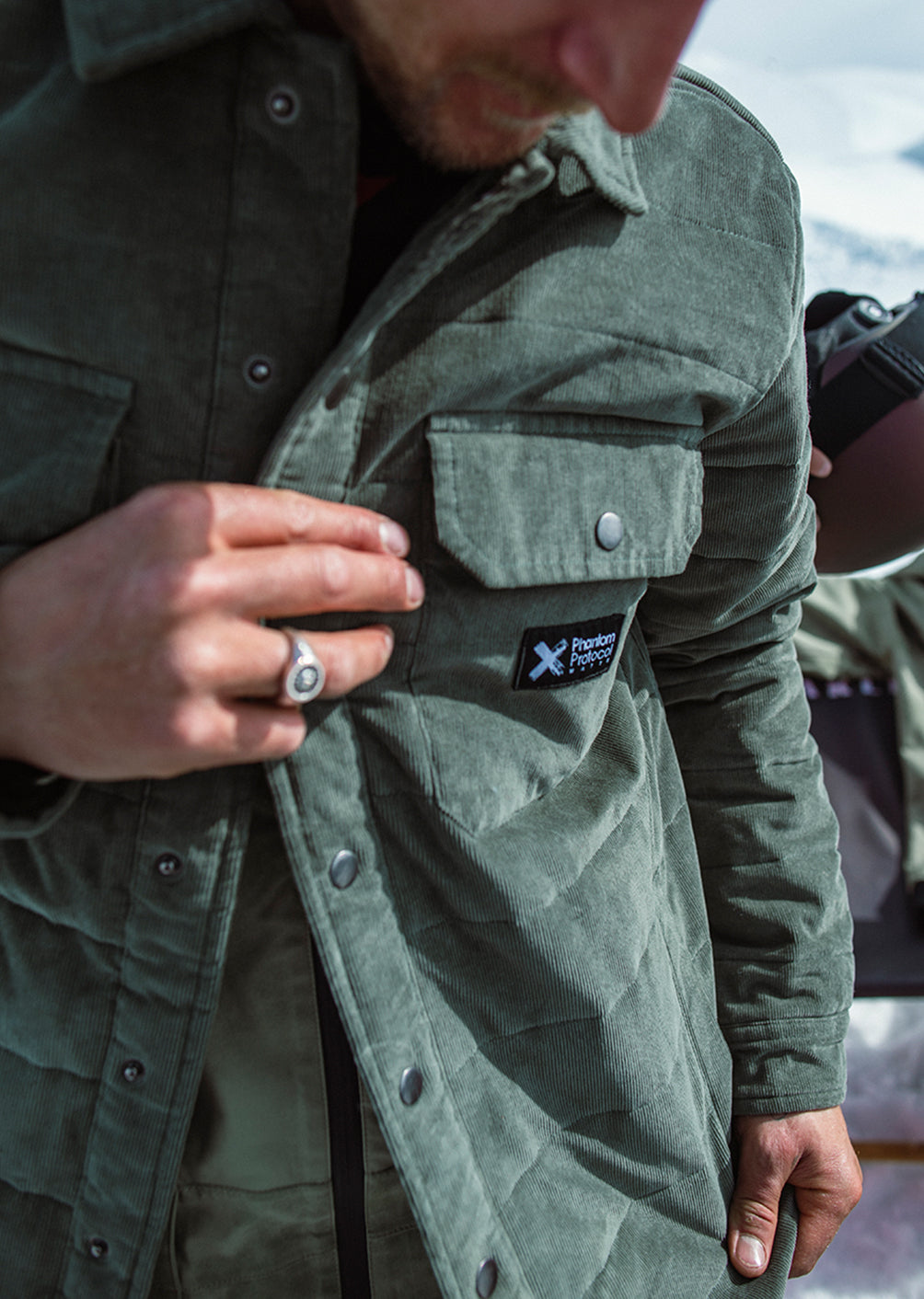 Overshirt X-Inside – Olive