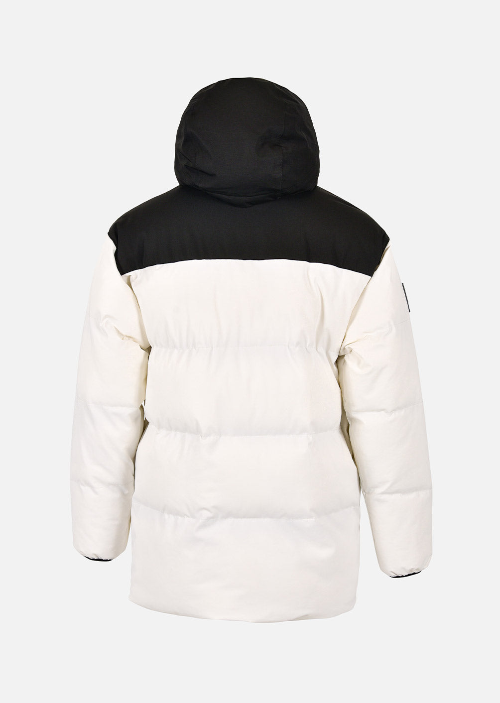 X-Back Technical Down Jacket - Black and White