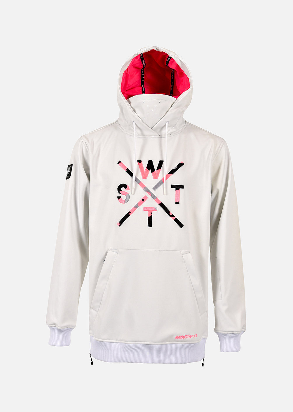 Softshell X-Orbital - White / Neon Pink