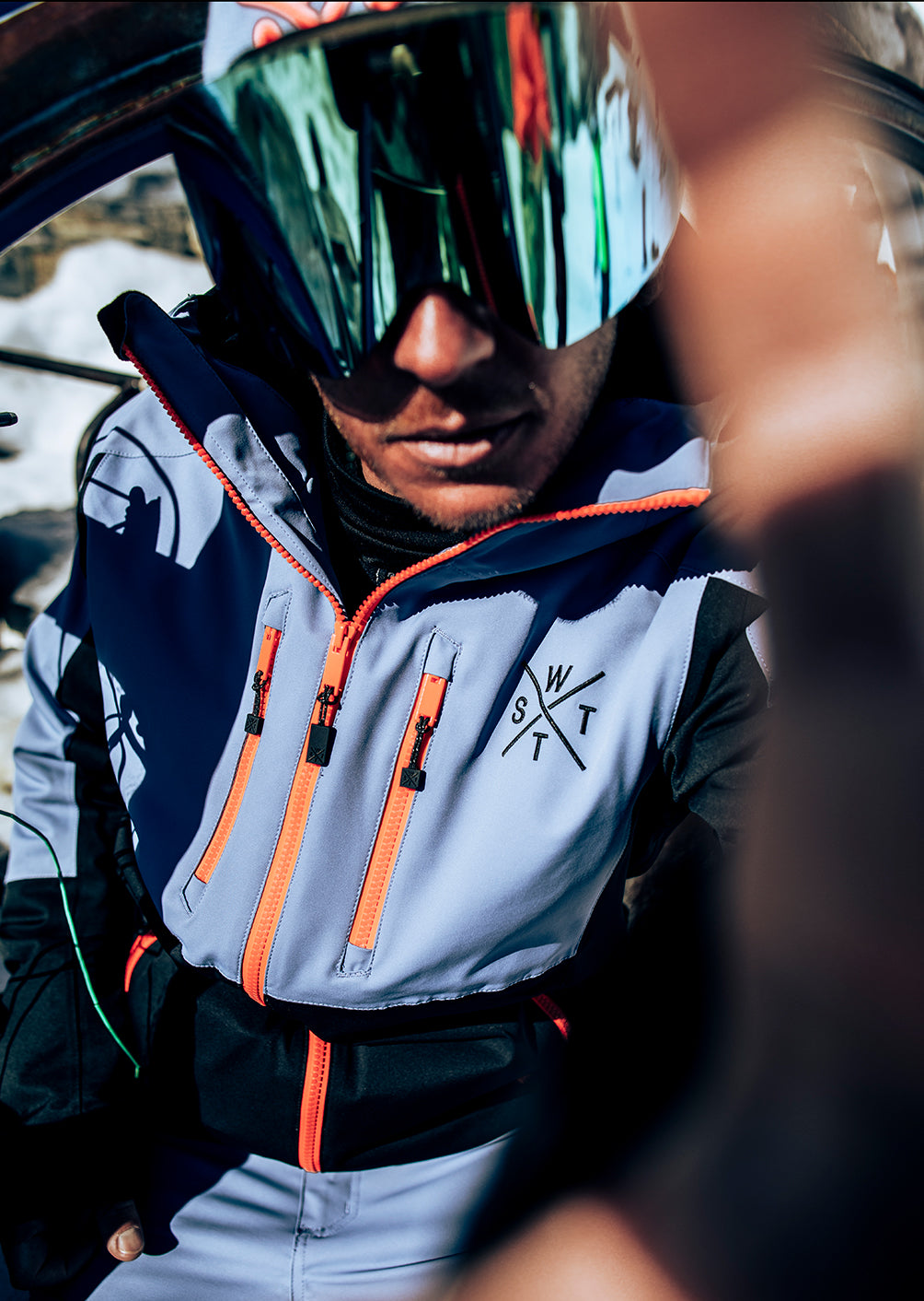 X-Blow Ski Jacket - Blue Grey