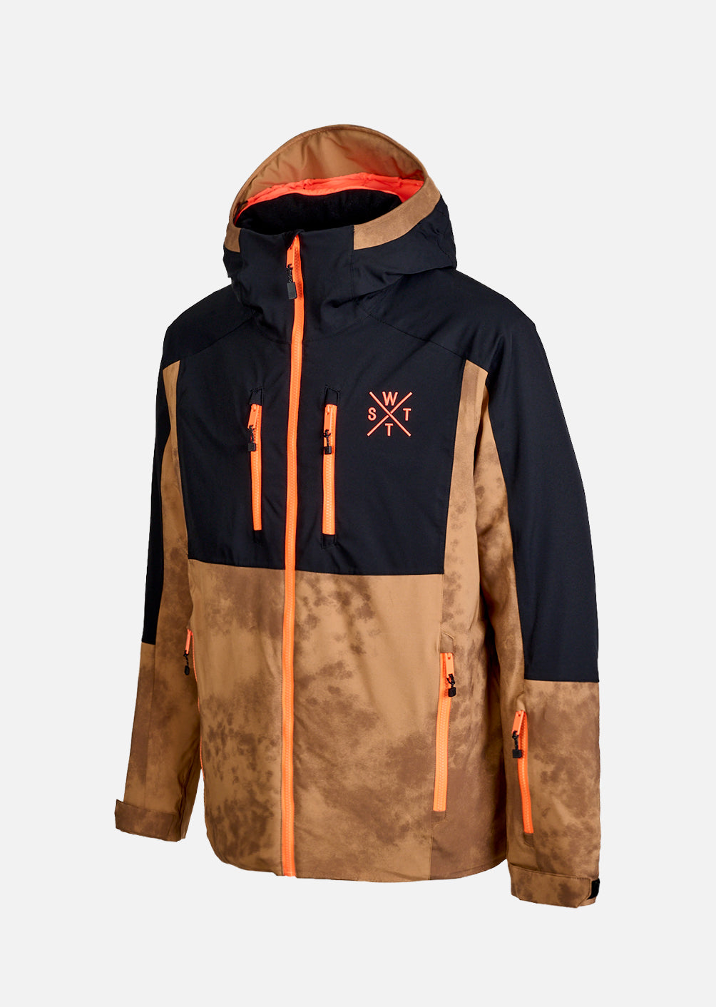 X-Blow Ski Jacket - Acid Wash Brown