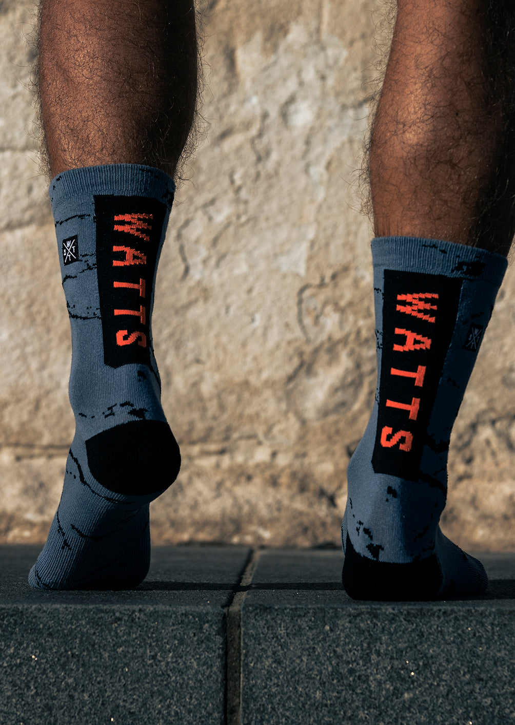 Chaussettes Xbowle - Camouflage Bleu Gris