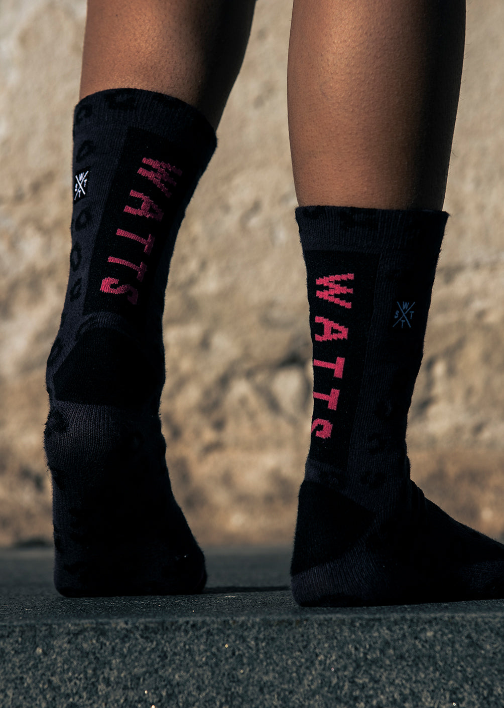 Xbowle Socken - Schwarzer Leopardenprint