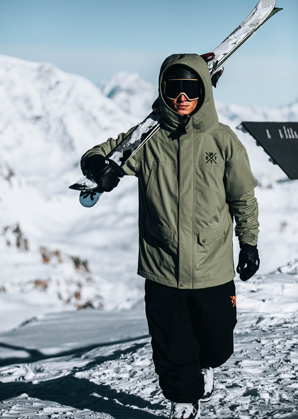 Veste de ski X-Clever - Olive