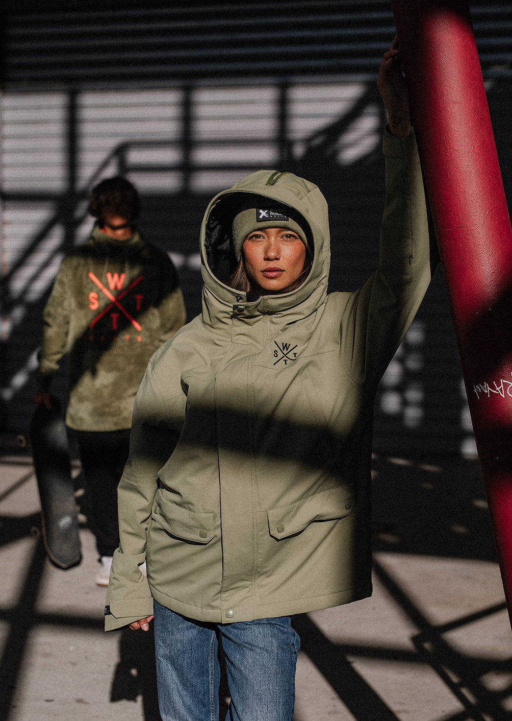 Veste de ski X-Clever - Olive