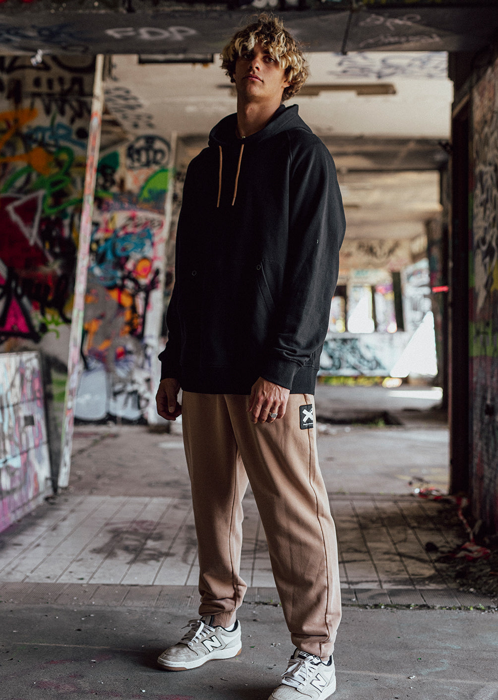 Sweat à capuche X-Dark - Noir