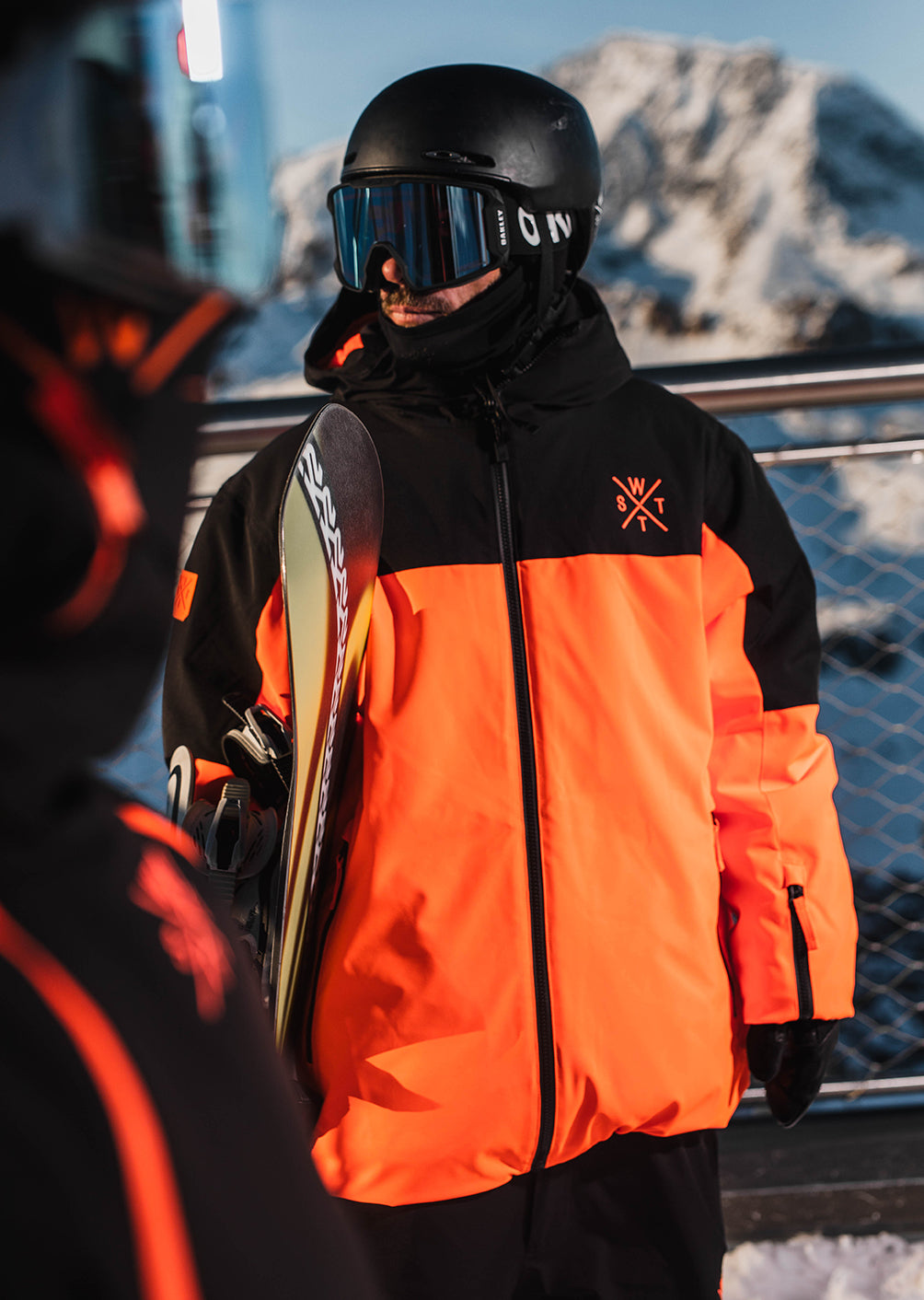Veste de ski X-Gamma - Orange Fluo