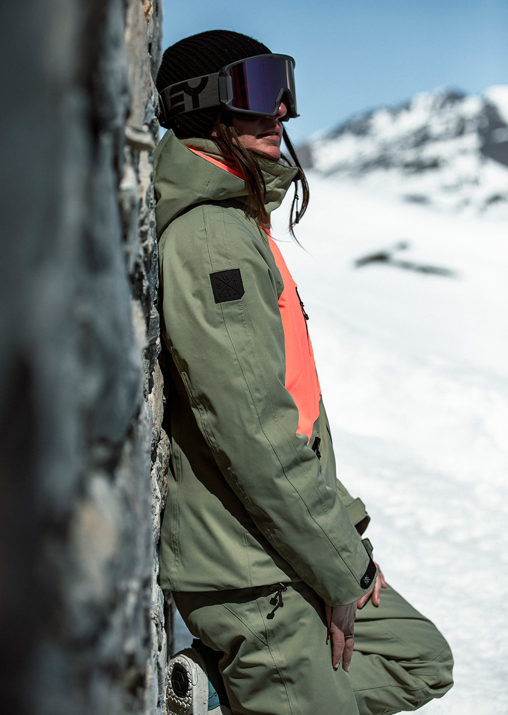 Veste de ski X-ices - Olive