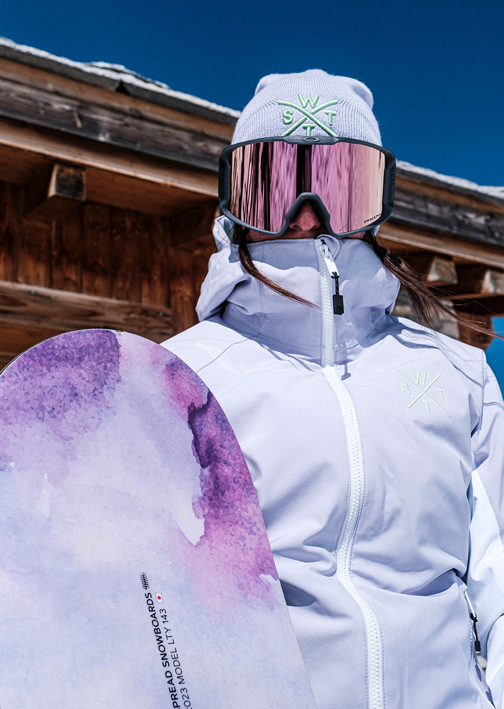 Veste de ski X-ices - Lavande