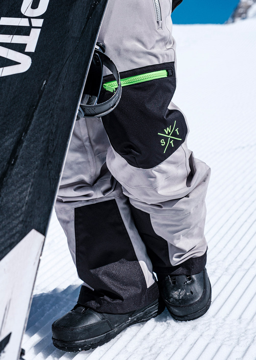 X-Jib Ski Pants - Light Grey Print