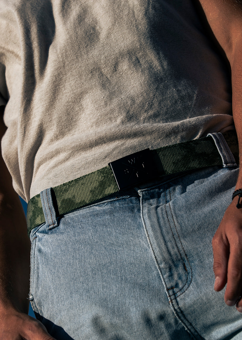 Ceinture X-Link - Olive Tie and Dye