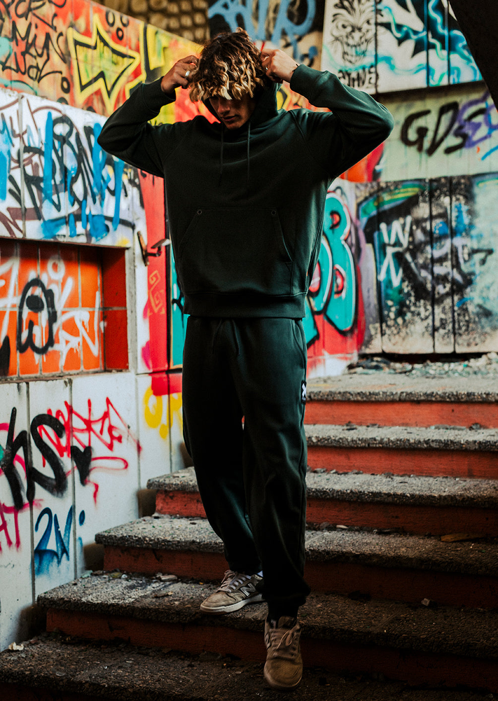 X-Nation Jogging - Fir Green