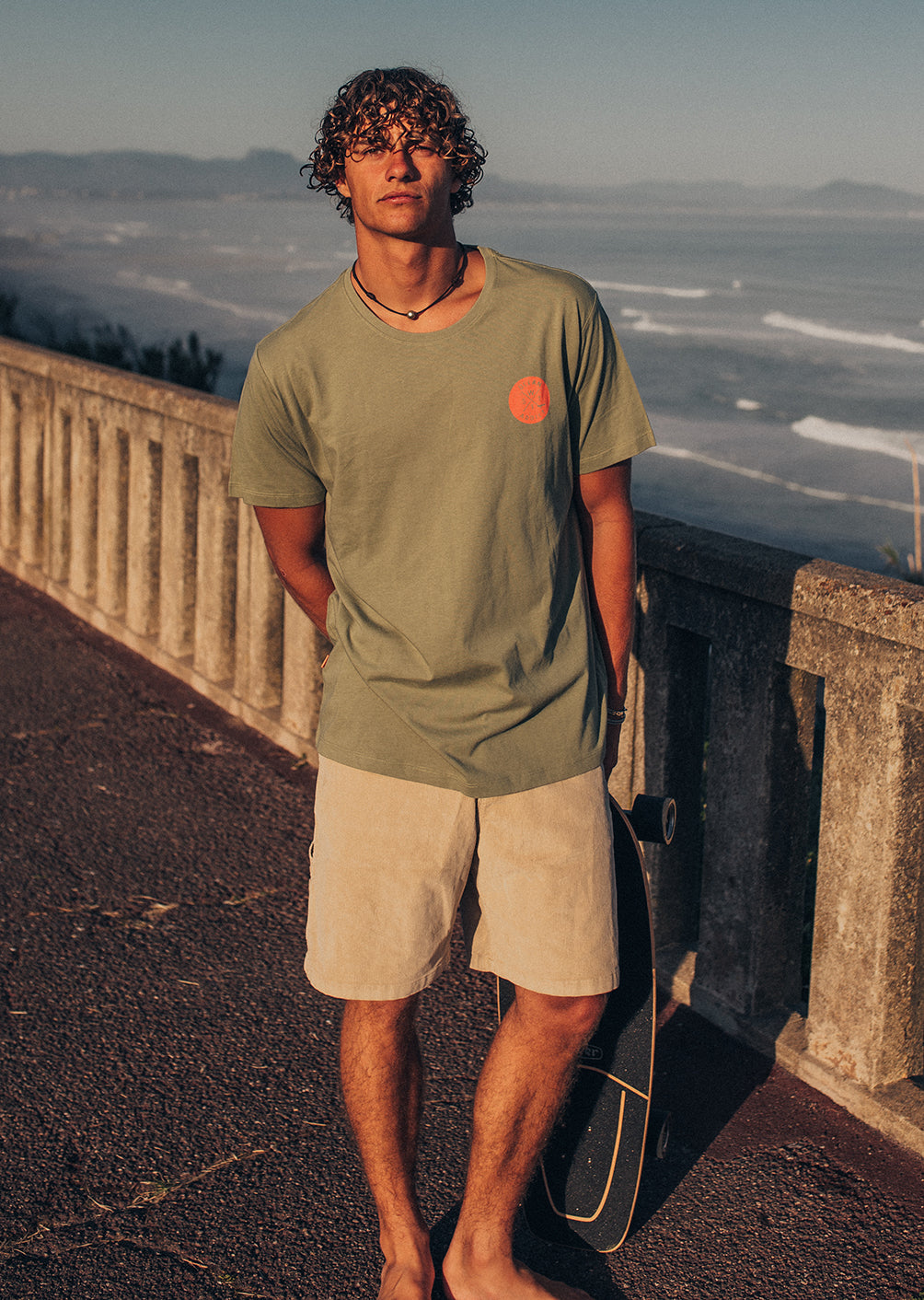 T-shirt XOcean - Olive