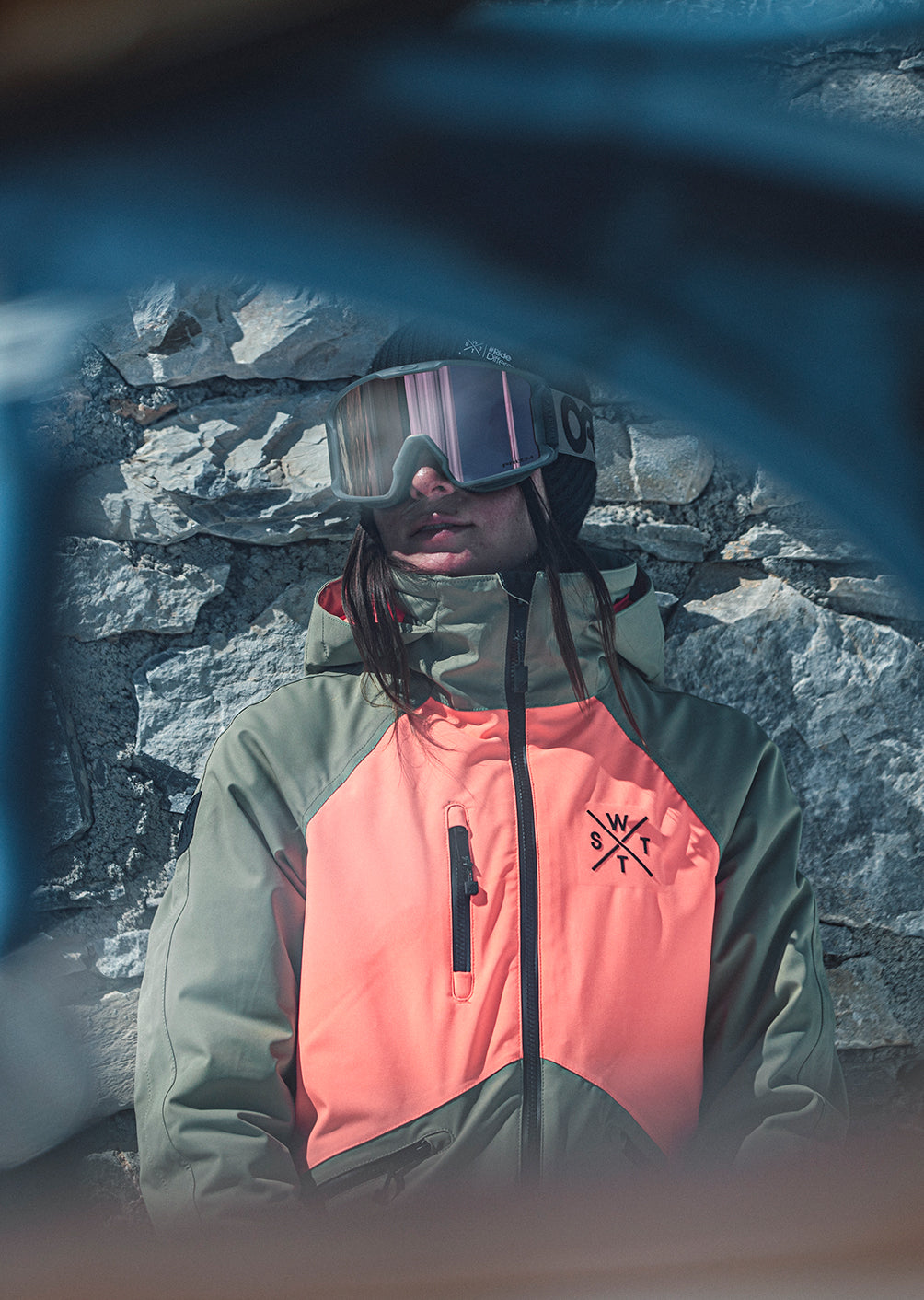Veste de ski X-Peak - Olive