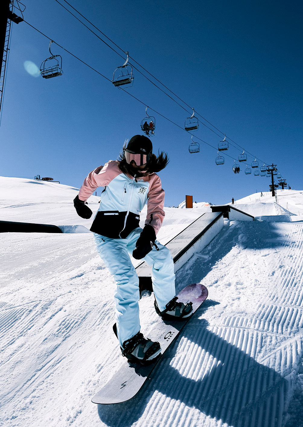 Veste de ski X-Peak - Bleu Clair