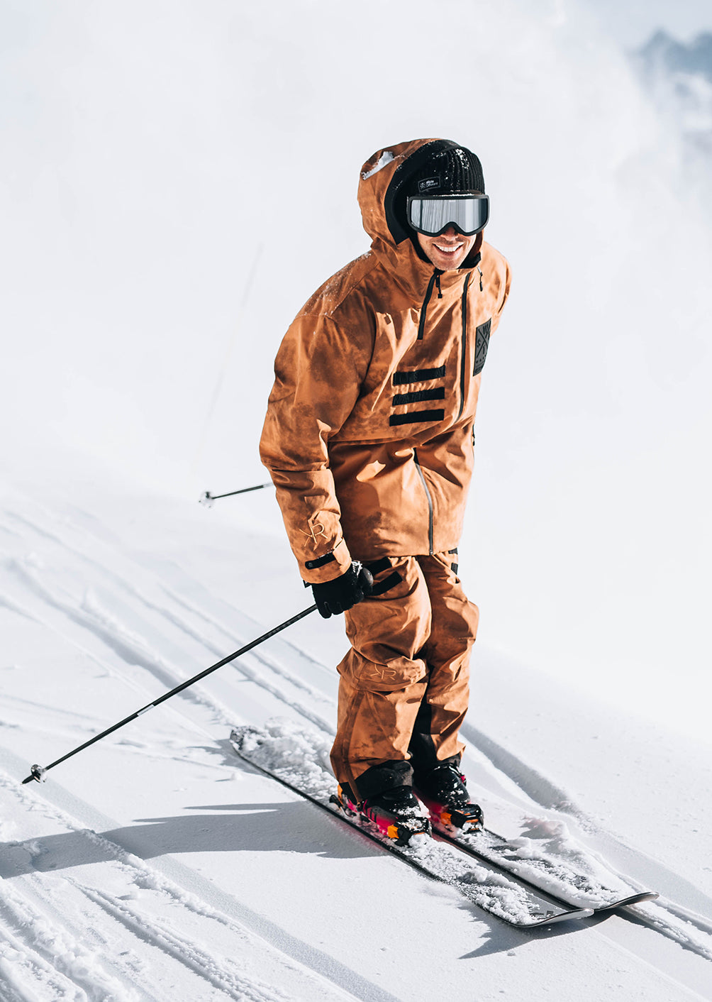 X-Rodeo X Kevin Rolland ski pants - Brown Tye &amp; Dye