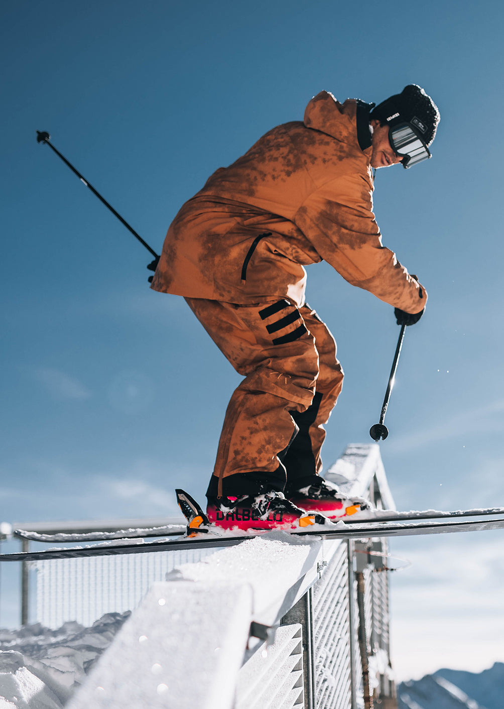 X-Rodeo X Kevin Rolland ski pants - Brown Tye &amp; Dye