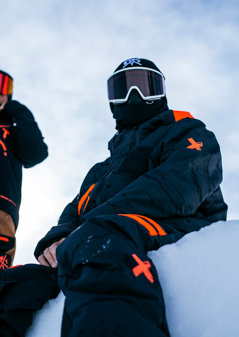 X-Rodeo Ski Pants - Anthracite Grey Camouflage